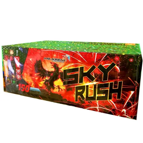 Феєрверк Sky rush MC142 на 150 пострілів купити салют