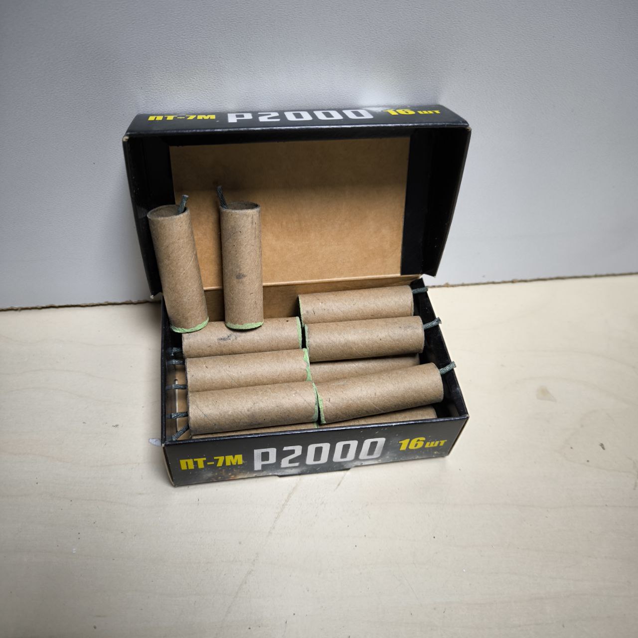 ПТ-7М(2г) Петарди p2000 BANG 16 шт/уп потужна (2 грм Flash) Потужні петарди (16 шт/уп)